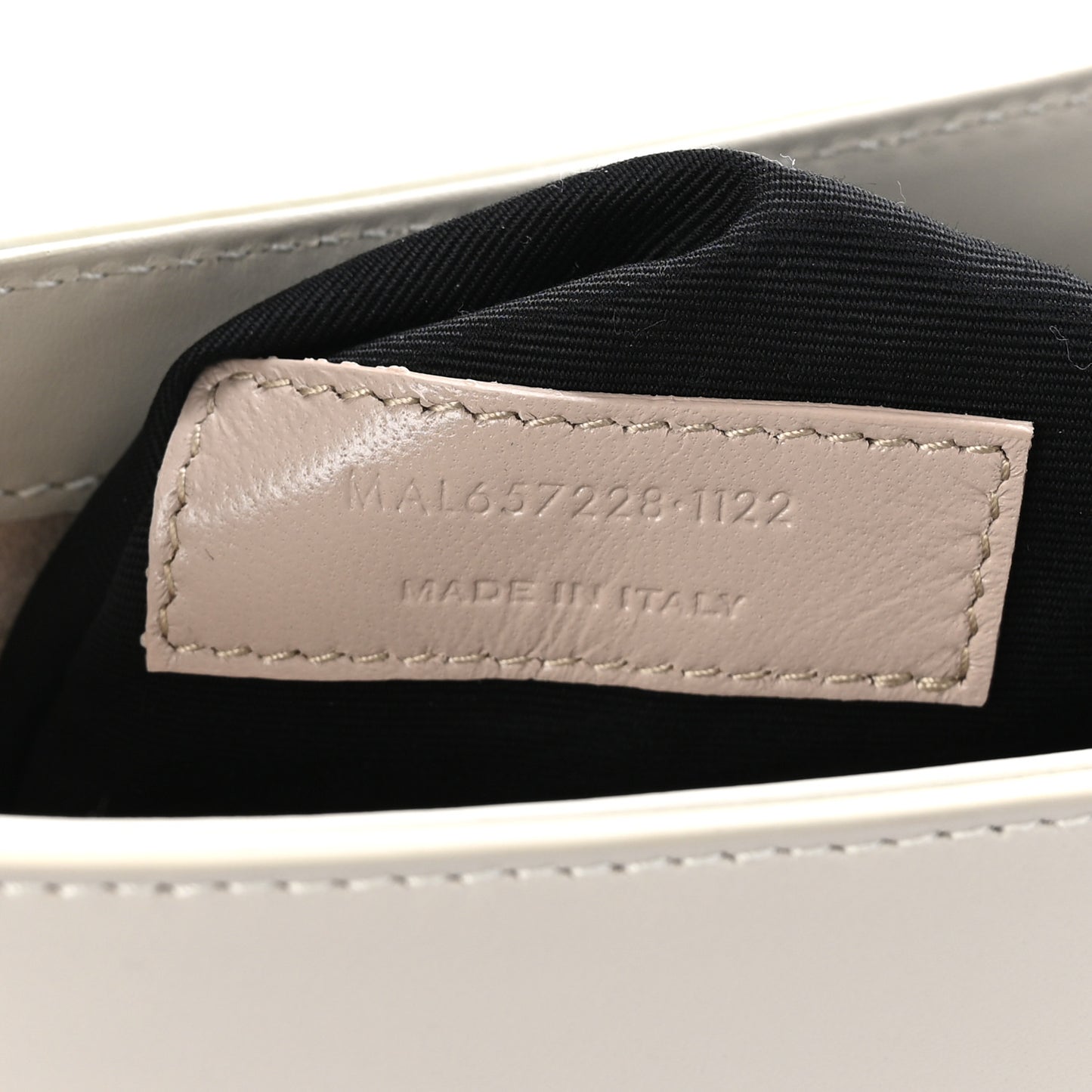 Smooth Calfskin Le 5 A 7 Hobo Blanc Vintage