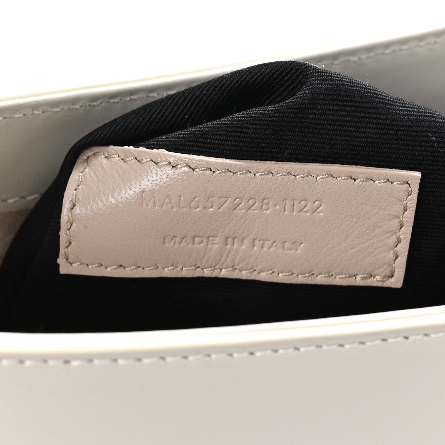 Saint Laurent Smooth Calfskin Le 5 A 7 Hobo Blanc Vintage 6 of 9