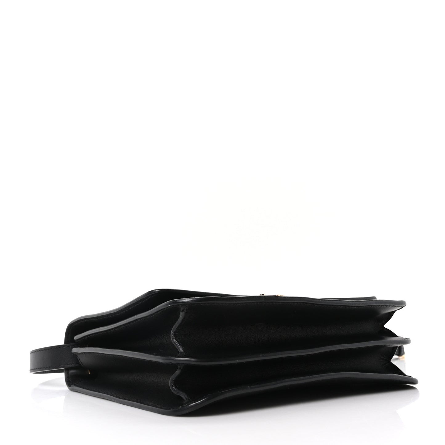 Calfskin Medium TB Bag Black