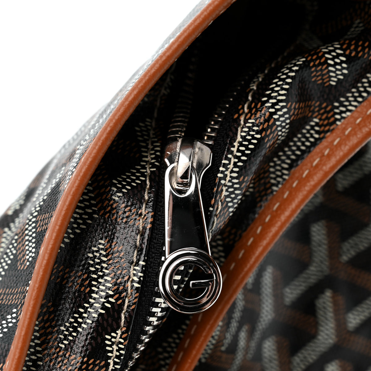 Goyard Goyardine Boheme Hobo Black Gold 11 of 12