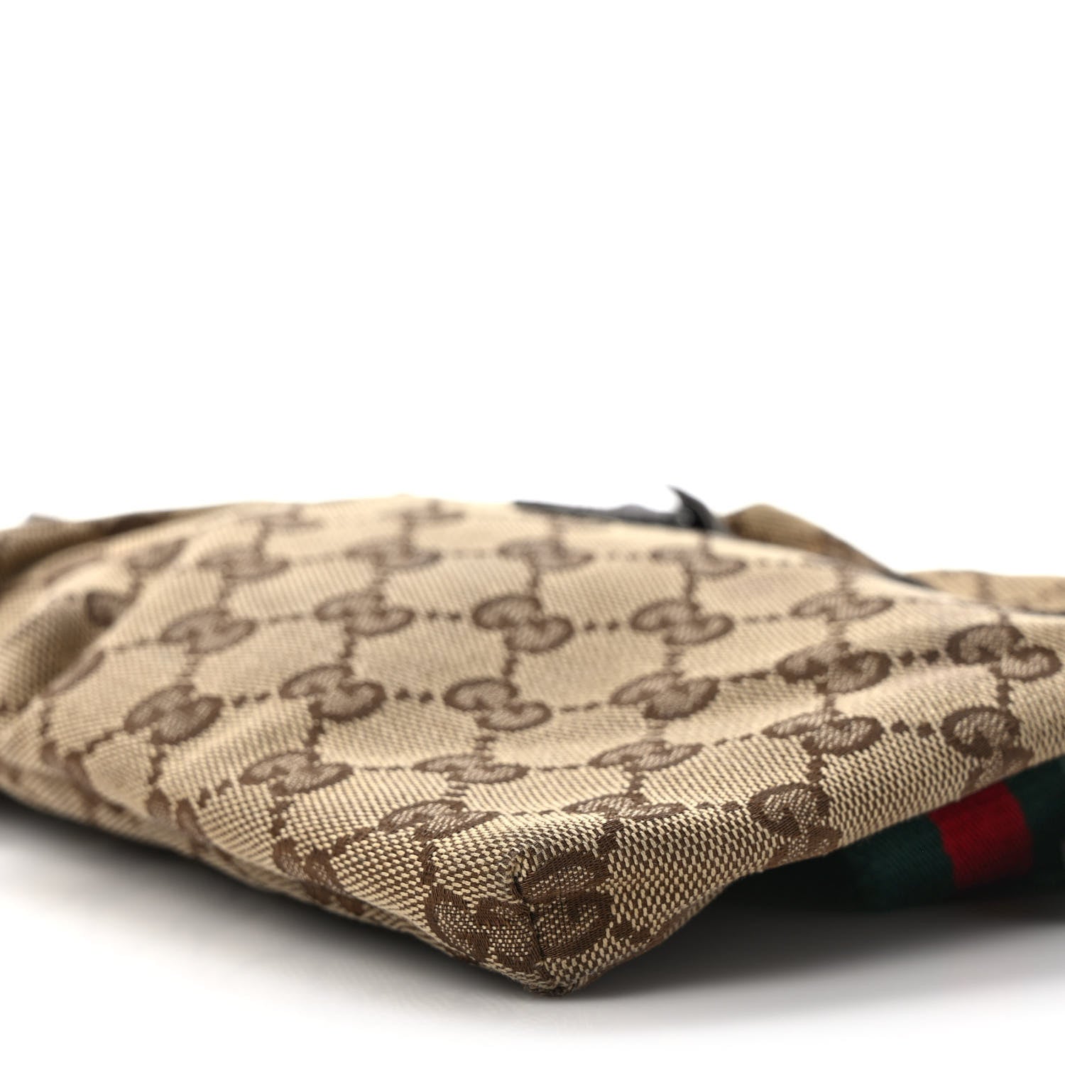 Gucci Monogram Web Belt Bag Dark Brown 9 of 11