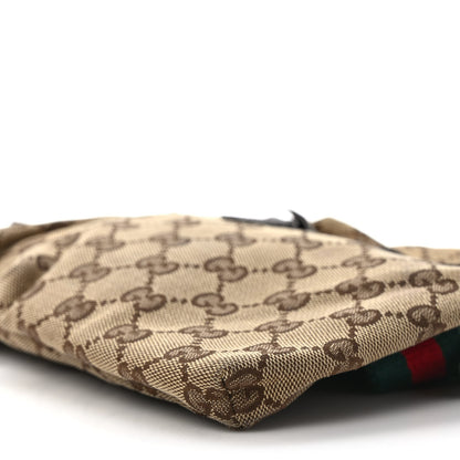 Gucci Monogram Web Belt Bag Dark Brown 9 of 11