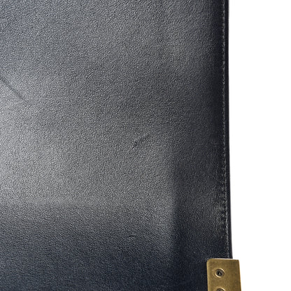 Chanel Lambskin Quilted Medium Boy Flap Black 12 of 14