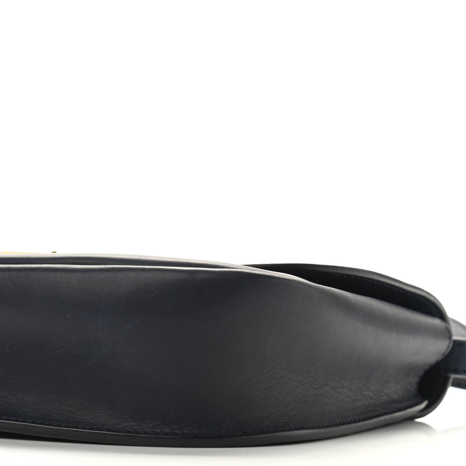 Saint Laurent Smooth Calfskin Monogram Medium Kaia Satchel Deep Marine 11 of 11