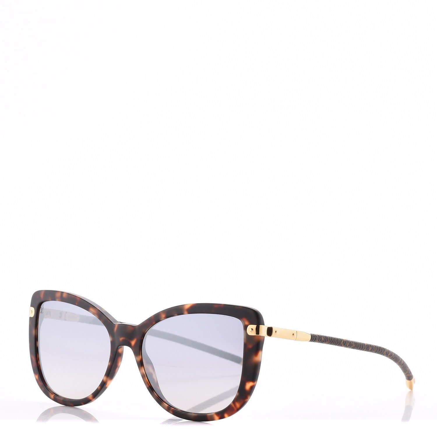 Louis Vuitton Monogram Charlotte Z0629W Sunglasses Dark Tortoise 1 of 3