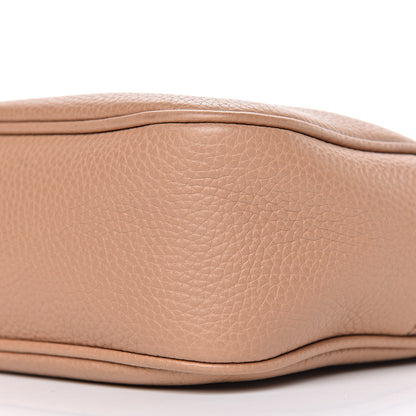 Gucci Pebbled Calfskin Small Soho Disco Bag Rose Beige 10 of 10