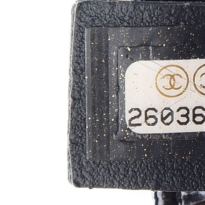 Chanel Sequin Small Single Flap Bronze Black 6 of 8
