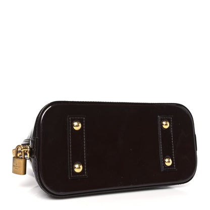 Louis Vuitton Vernis Alma BB Amarante 4 of 9