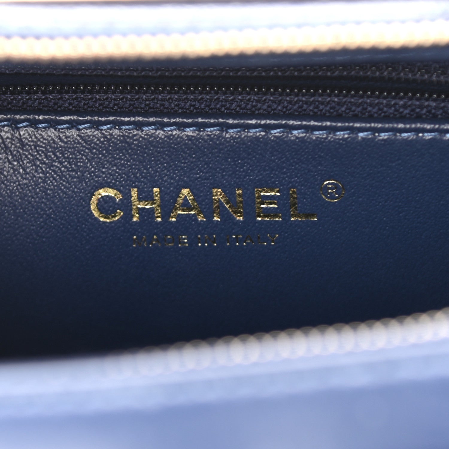Chanel Lambskin Quilted Small Trendy CC Bowling Bag Navy 7 of 11