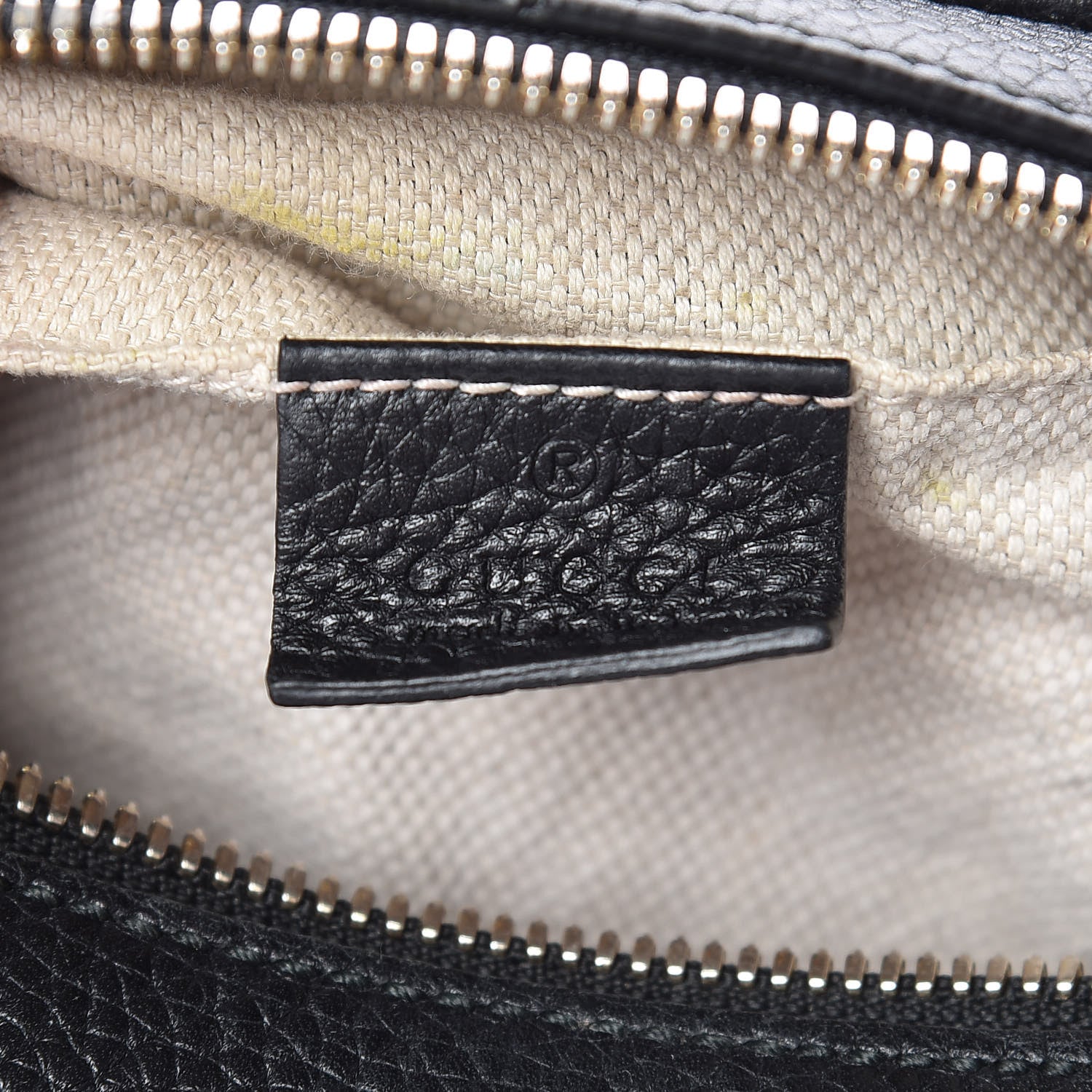 Gucci Pebbled Calfskin Small Soho Disco Bag Black 6 of 19