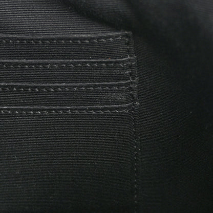 Saint Laurent Calfskin Matelasse Chevron Cassandre Monogram Document Holder Earth 10 of 11
