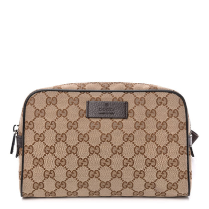 Gucci Monogram Belt Bag Dark Brown 1 of 11