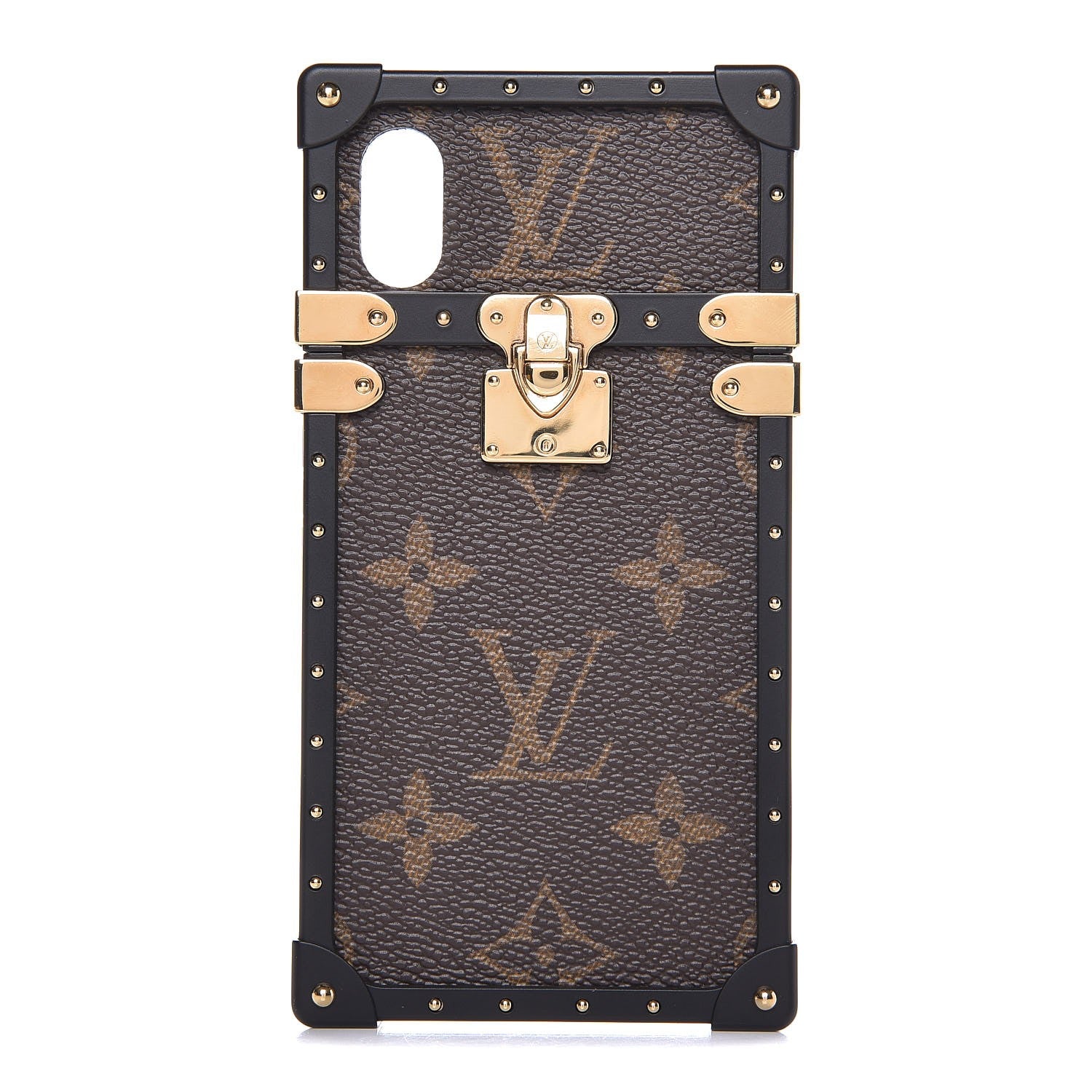Louis Vuitton Monogram Eye-Trunk iPhone X Case 1 of 8