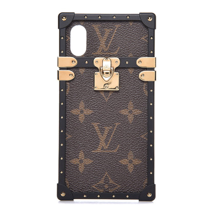 Louis Vuitton Monogram Eye-Trunk iPhone X Case 1 of 8
