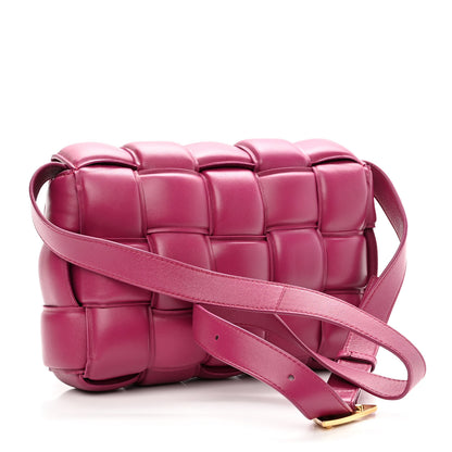 Bottega Veneta Nappa Maxi Intreccio Padded Cassette Crossbody Bag Cinnabar 3 of 9