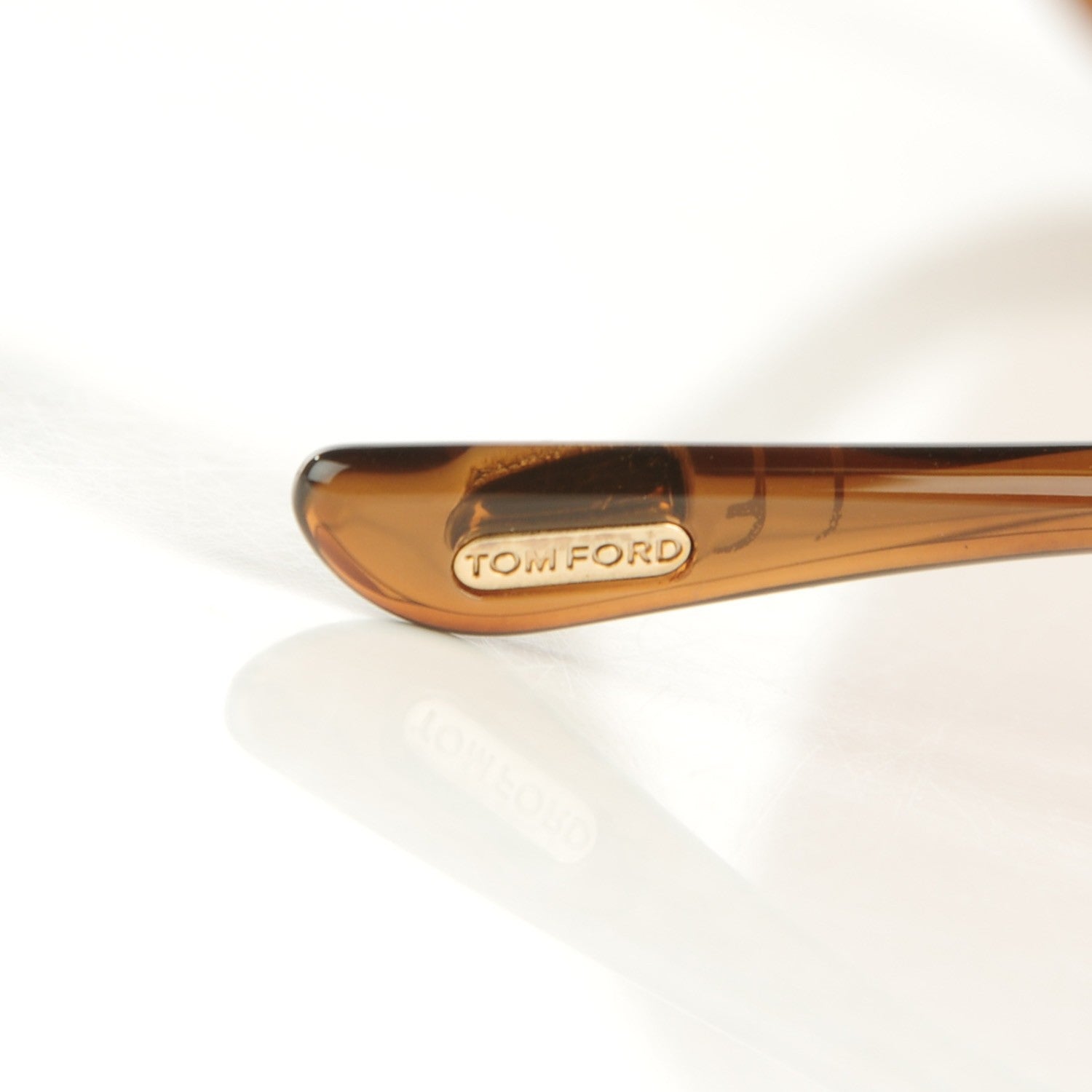 Tom Ford Acetate Whitney Crossover Sunglasses TF9 Dark Brown 4 of 8