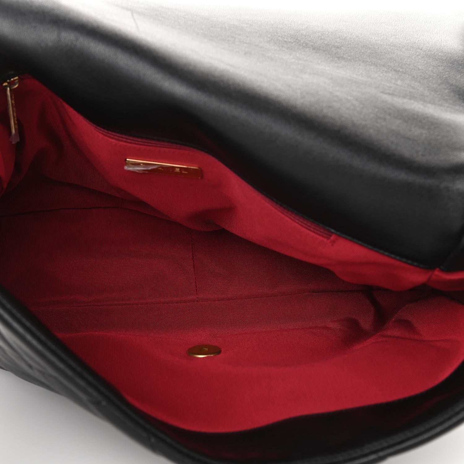 Chanel Lambskin Quilted Maxi Chanel 19 Flap Black 7 of 17