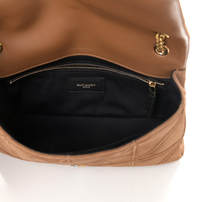 Saint Laurent Suede Studded Patchwork Monogram Medium Jamie Baguette Light Ochre 6 of 10