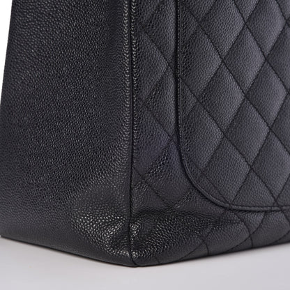 Chanel Caviar Quilted Grand Shopping Tote GST Black 8 of 10