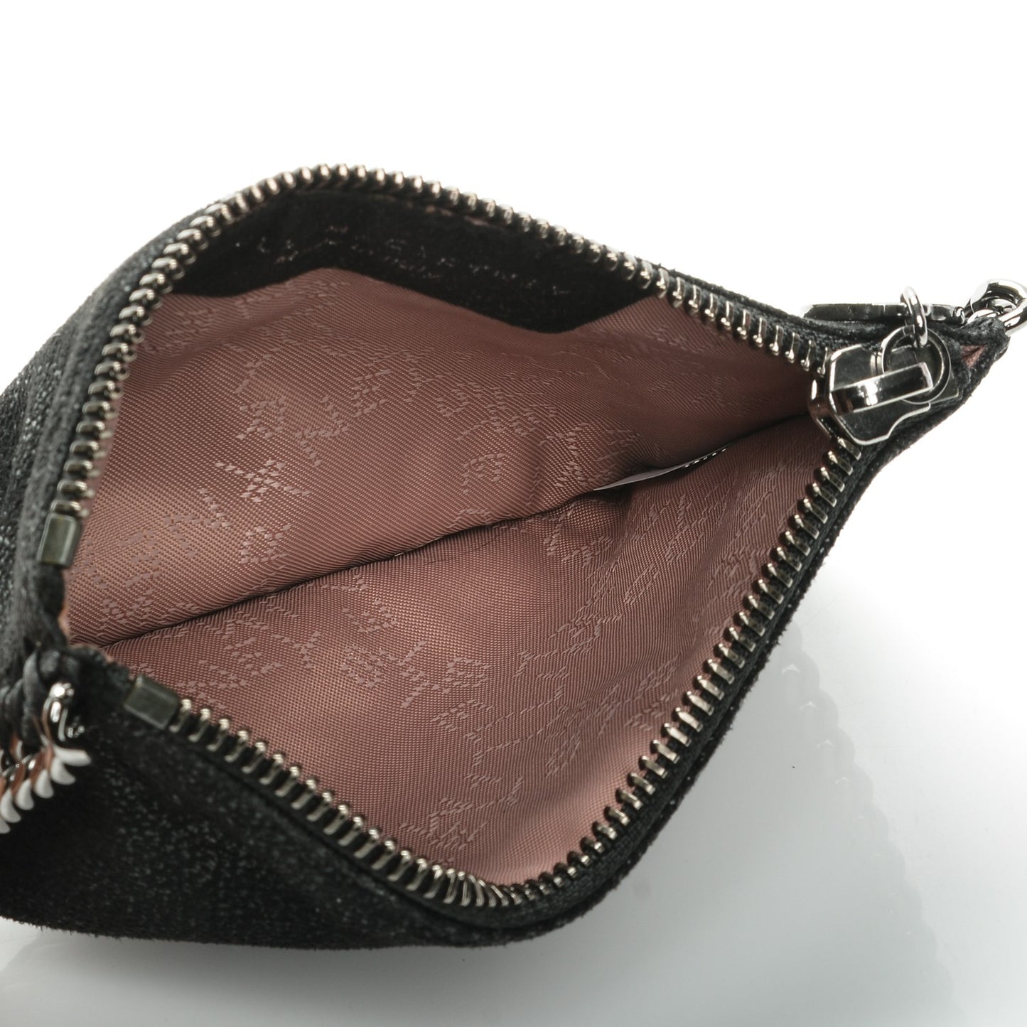 Shaggy Deer Falabella Coin Purse Black