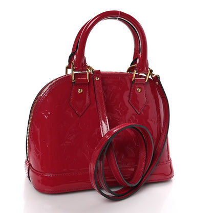 Louis Vuitton Vernis Alma BB Rose Indien 3 of 11