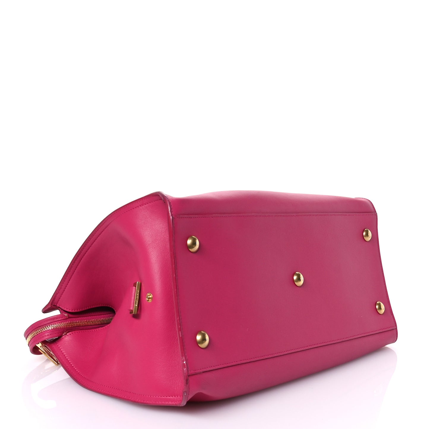 Calfskin Medium Classic Y Cabas Fuchsia