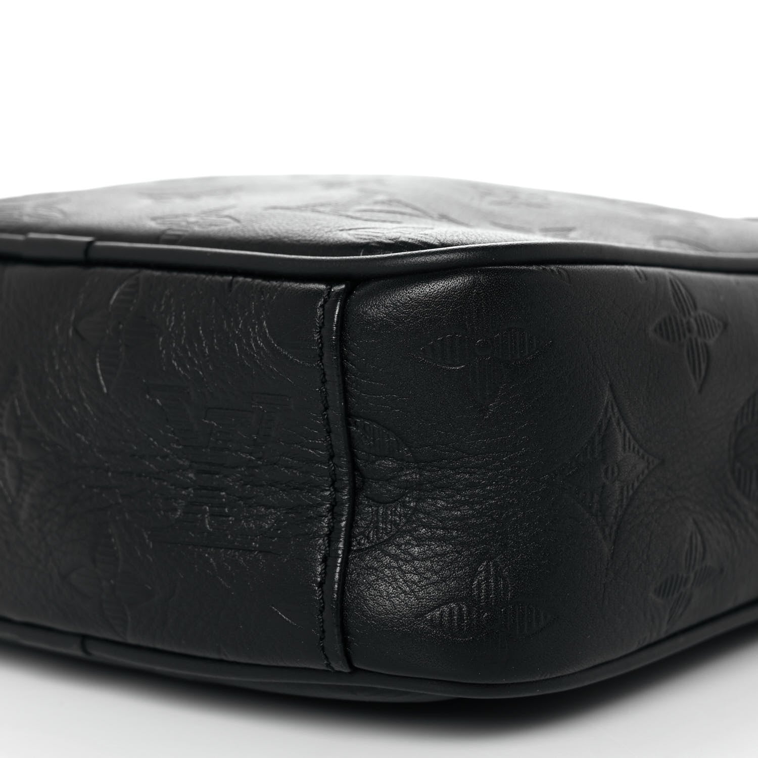 Louis Vuitton Calfskin Monogram Shadow Danube PM Black 8 of 8