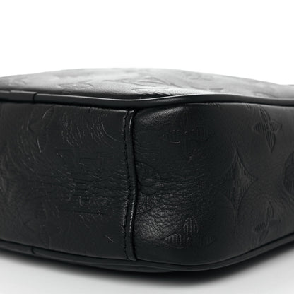 Louis Vuitton Calfskin Monogram Shadow Danube PM Black 8 of 8