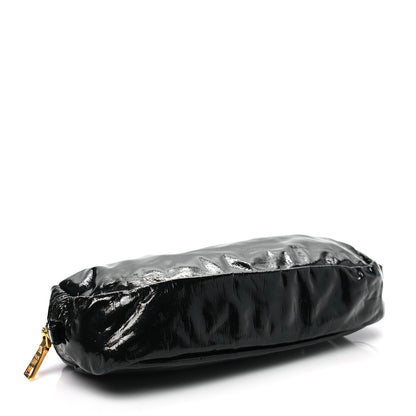 Prada Vernice Cosmetic Pouch Black 4 of 7
