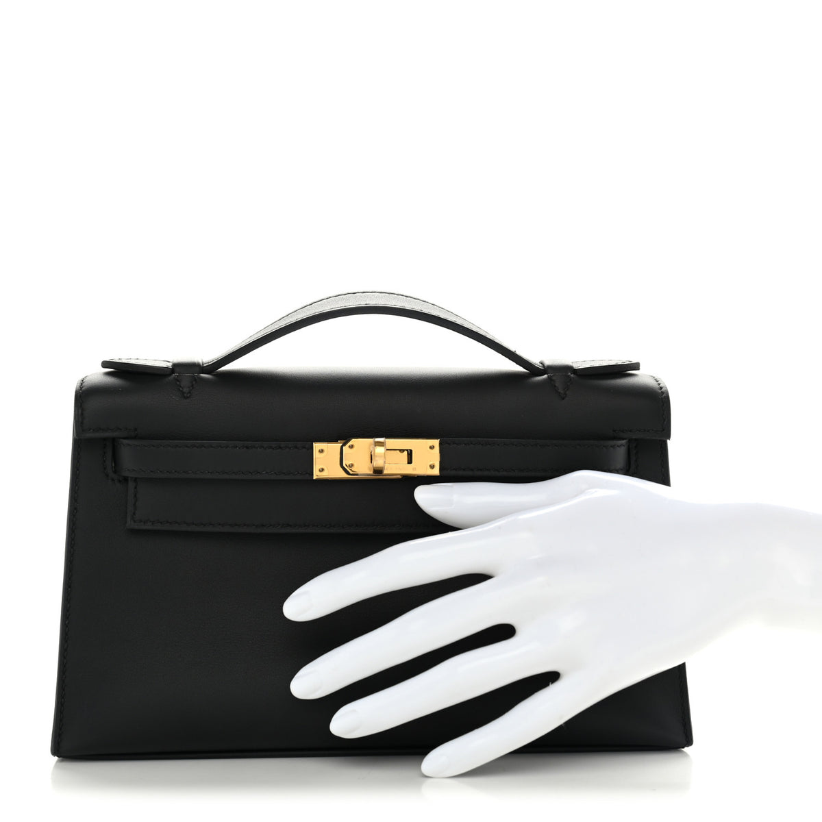 Swift Kelly Pochette Clutch Black