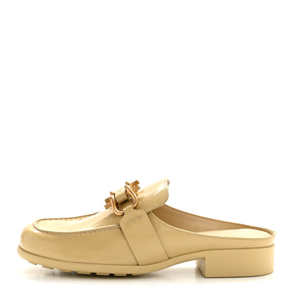 Bottega Veneta Soft Vinyl Calfskin Monsieur Loafers 38 Cane Sugar 1 of 10