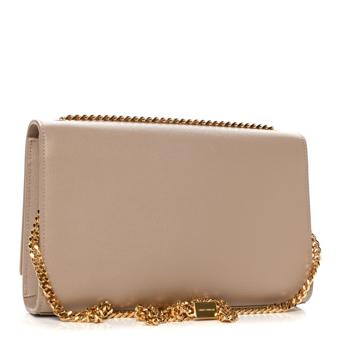 Grain De Poudre Medium Monogram Kate Satchel Dark Beige