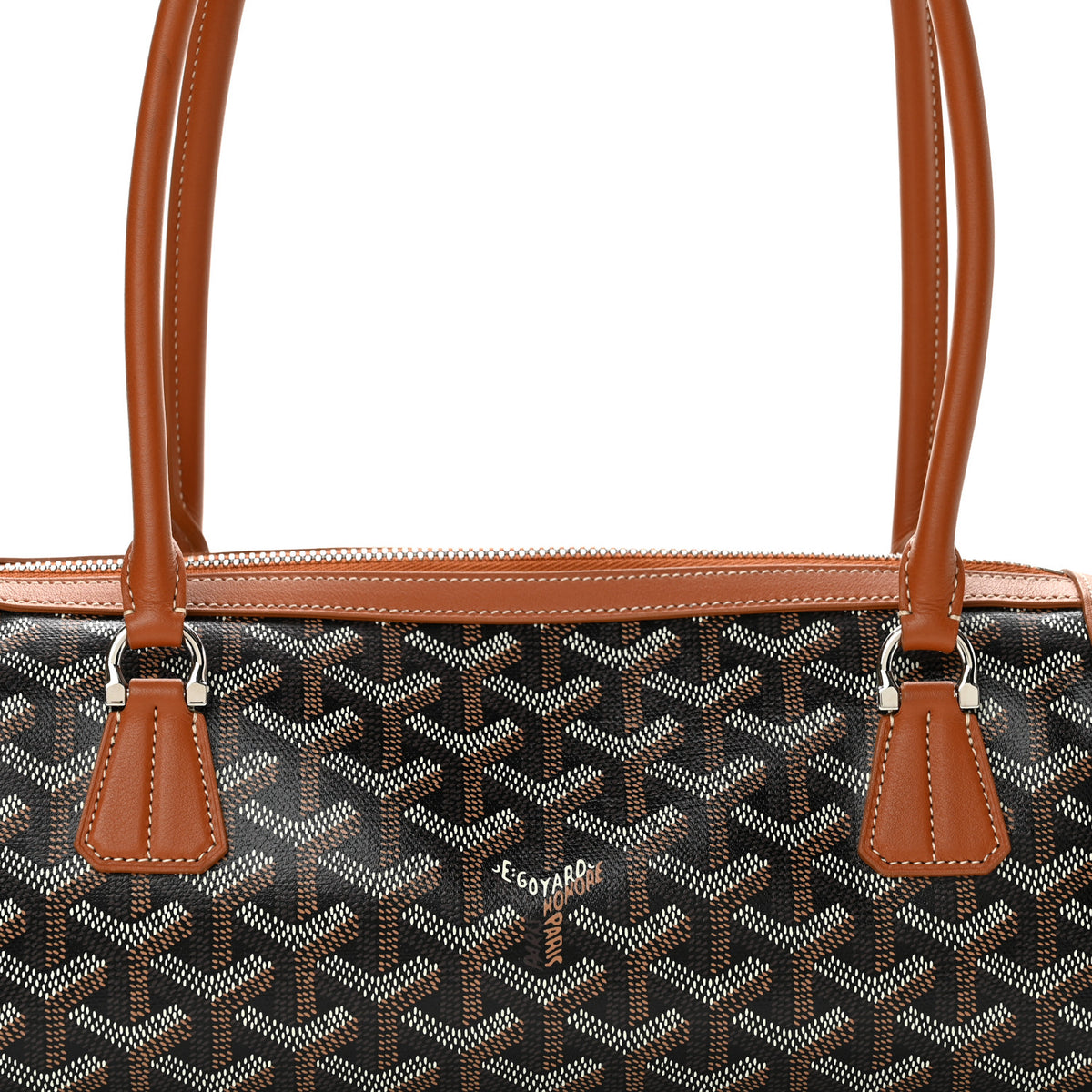 Goyard Goyardine Bonbonnière Bag Black Gold 8 of 13