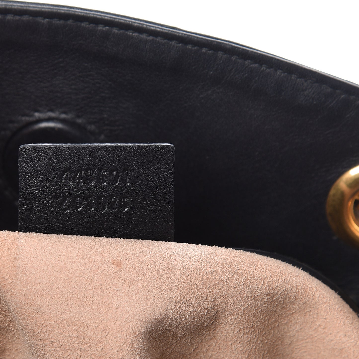 Calfskin Matelasse Medium GG Marmont Open Top Shoulder Bag Black