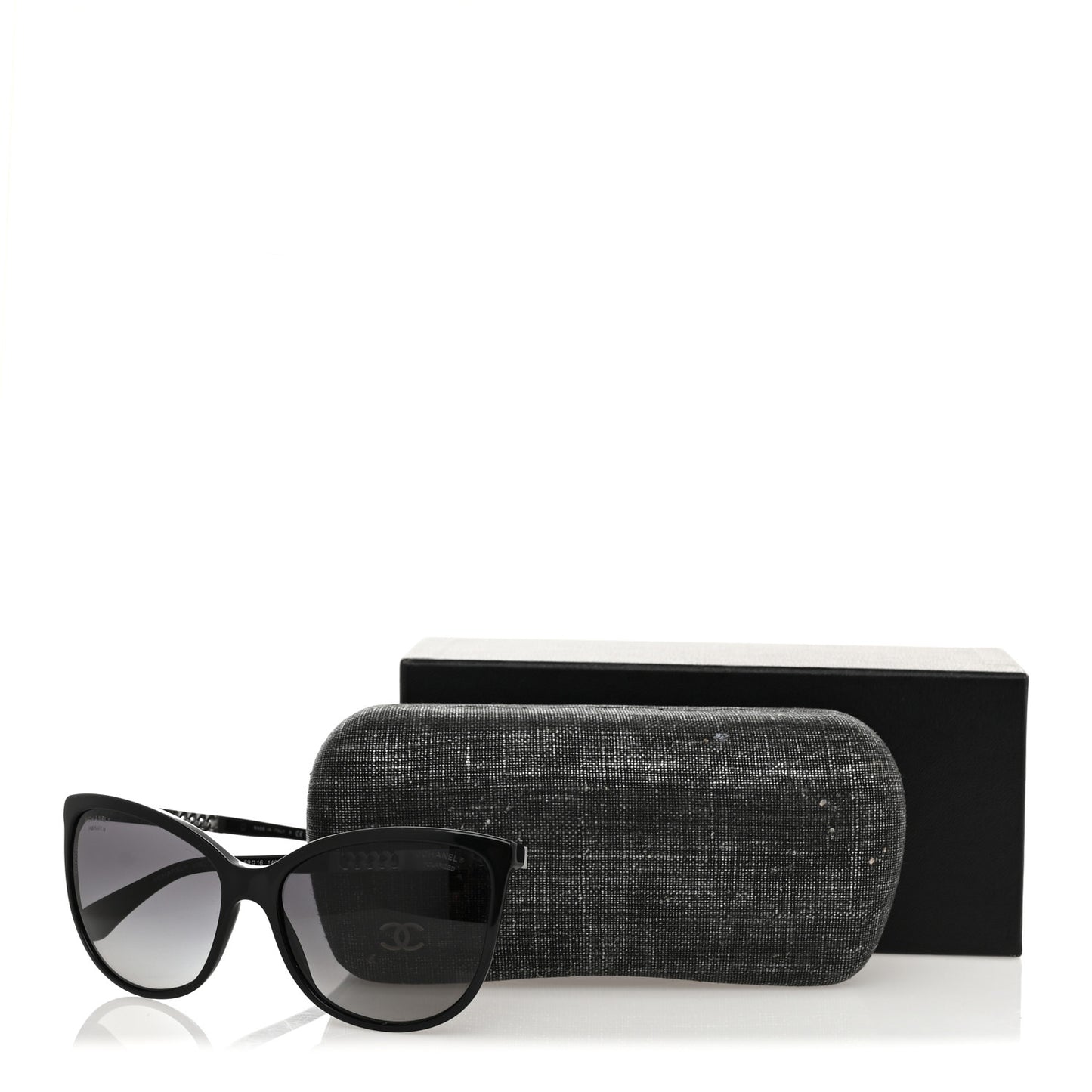 Chain Polarized Sunglasses 5352 Black