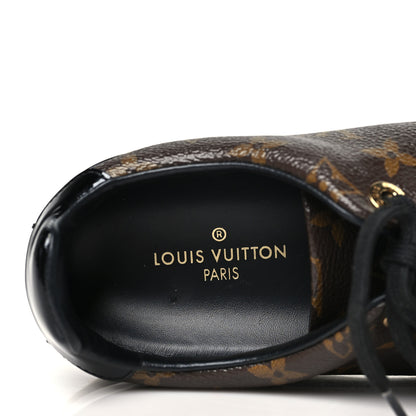 Louis Vuitton Patent Monogram Frontrow Sneakers 39 8 of 10