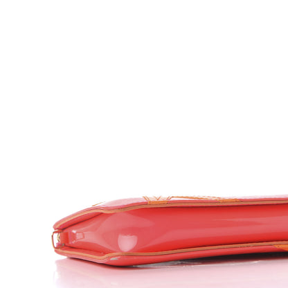 Louis Vuitton Vernis Fluo Lexington Pochette Pink 6 of 9