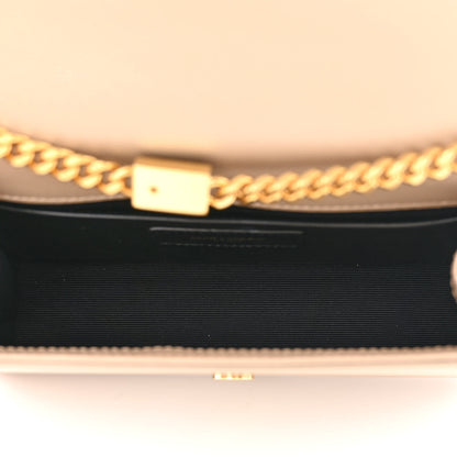 Saint Laurent Grain De Poudre Small Monogram Kate Satchel Dark Beige 5 of 10