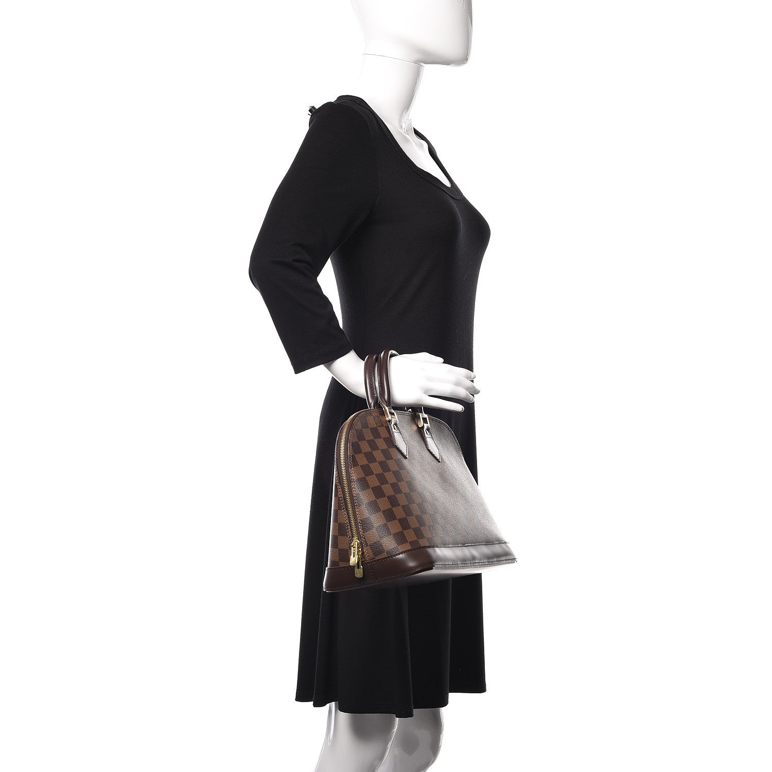 Louis Vuitton Damier Ebene Alma PM 2 of 9