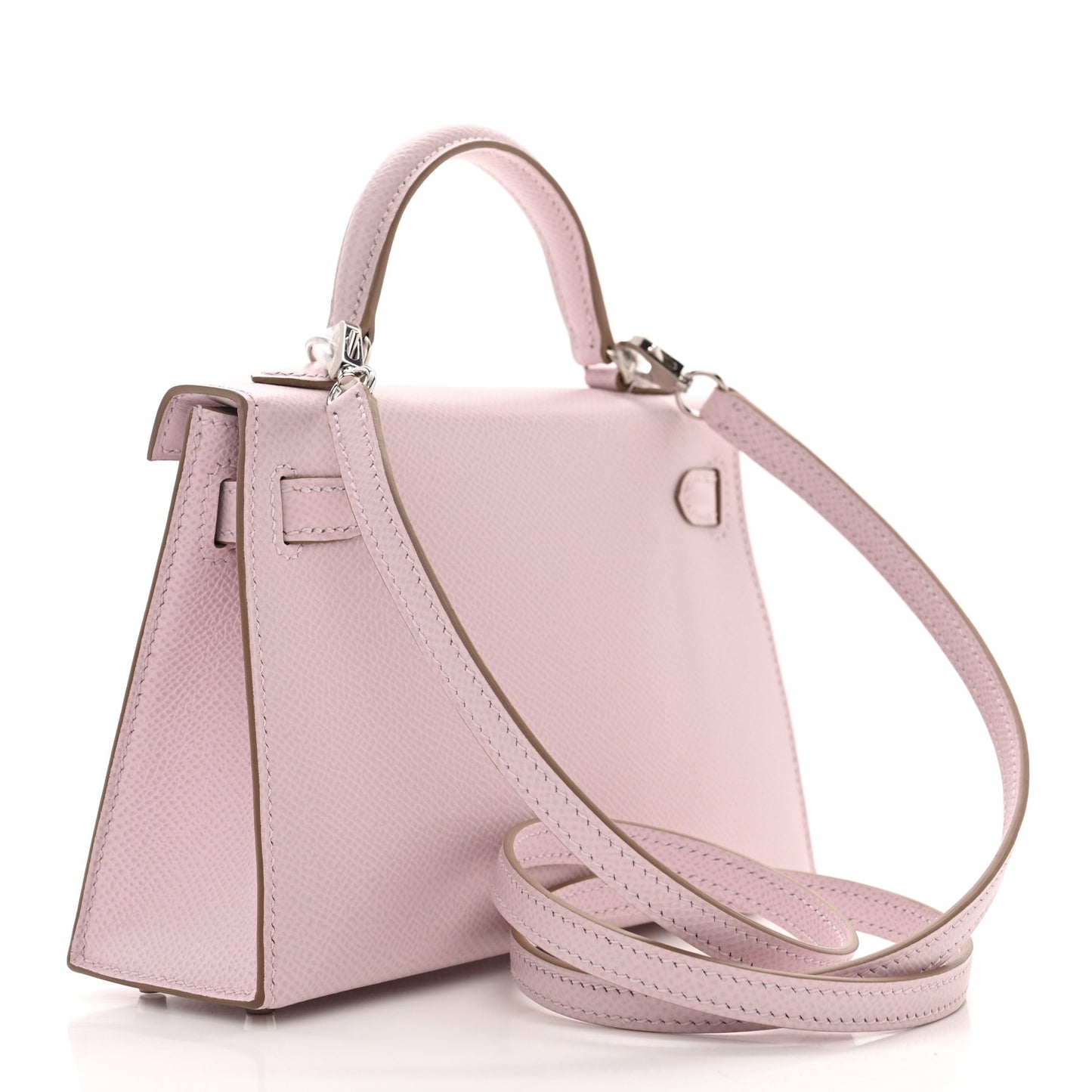 Epsom Mini Kelly Sellier 20 Mauve Pale