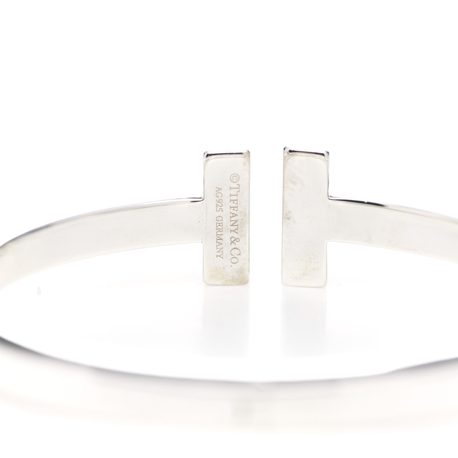 Tiffany Sterling Silver T Square Bracelet 4 of 4