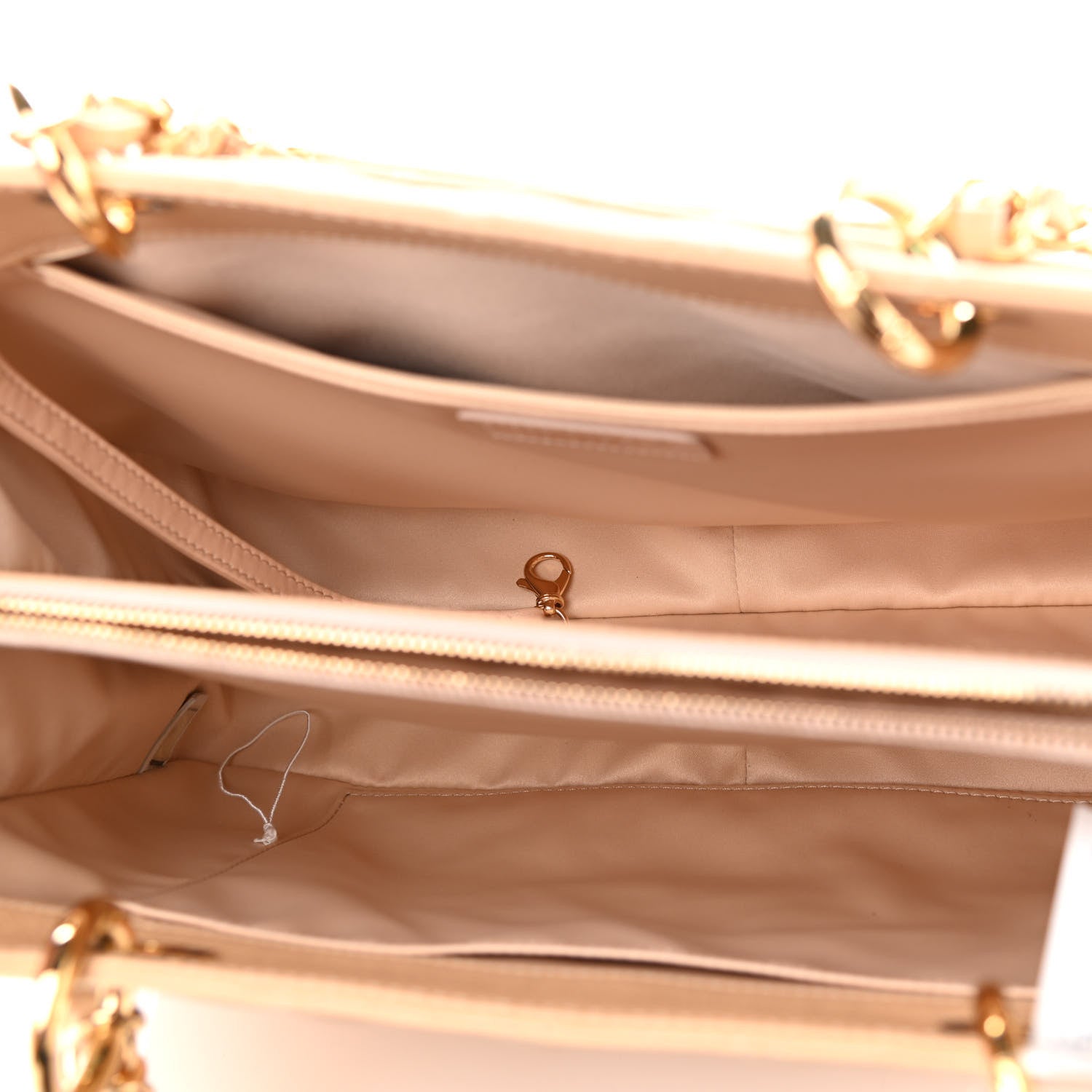 Chanel Caviar Quilted Grand Shopping Tote GST Beige Clair 5 of 11