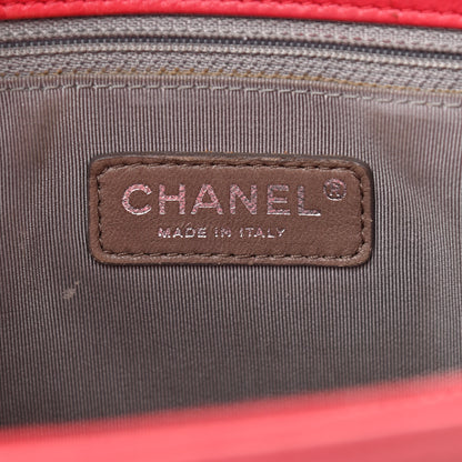 Chanel Soft Caviar Quilted CC Timeless Tote Fuchsia 7 of 19