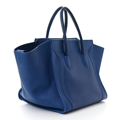 Celine Supple Calfskin Medium Phantom Luggage Royal Blue 3 of 18
