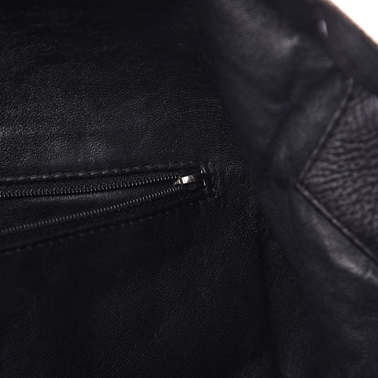 Deerskin Luxe Ligne Tote Black