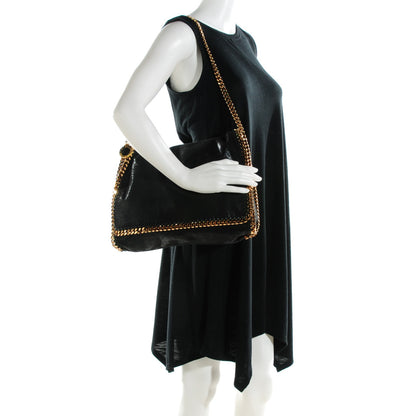 Stella McCartney Shaggy Deer Falabella Messenger Black 2 of 9