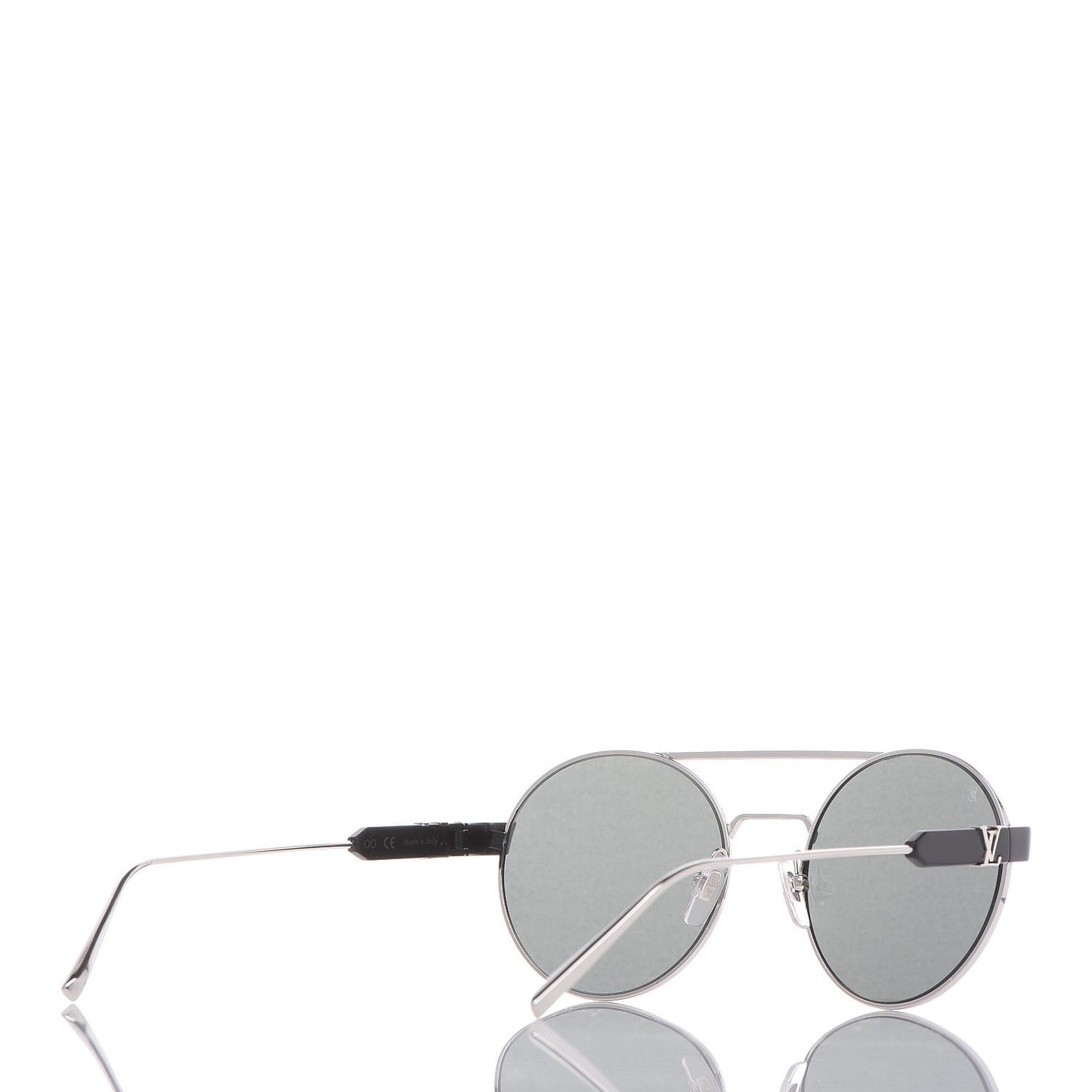 LV Starburst Round Sunglasses Z1103W Silver Black