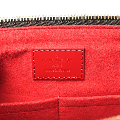 Louis Vuitton Damier Ebene Caissa Tote PM Cherry 6 of 8