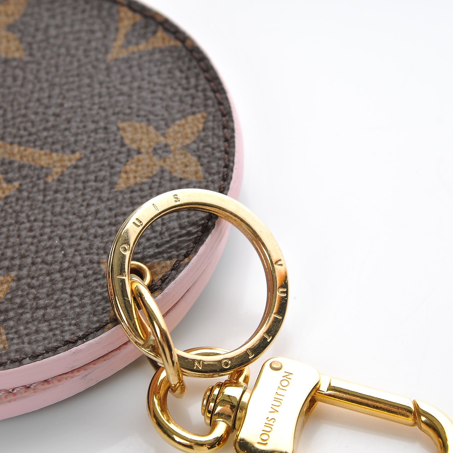 Louis Vuitton Monogram LV Mirror Key Holder Rose Ballerine 4 of 7
