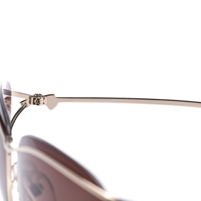 Chanel Cat Eye Sunglasses 4181 Gold 5 of 9